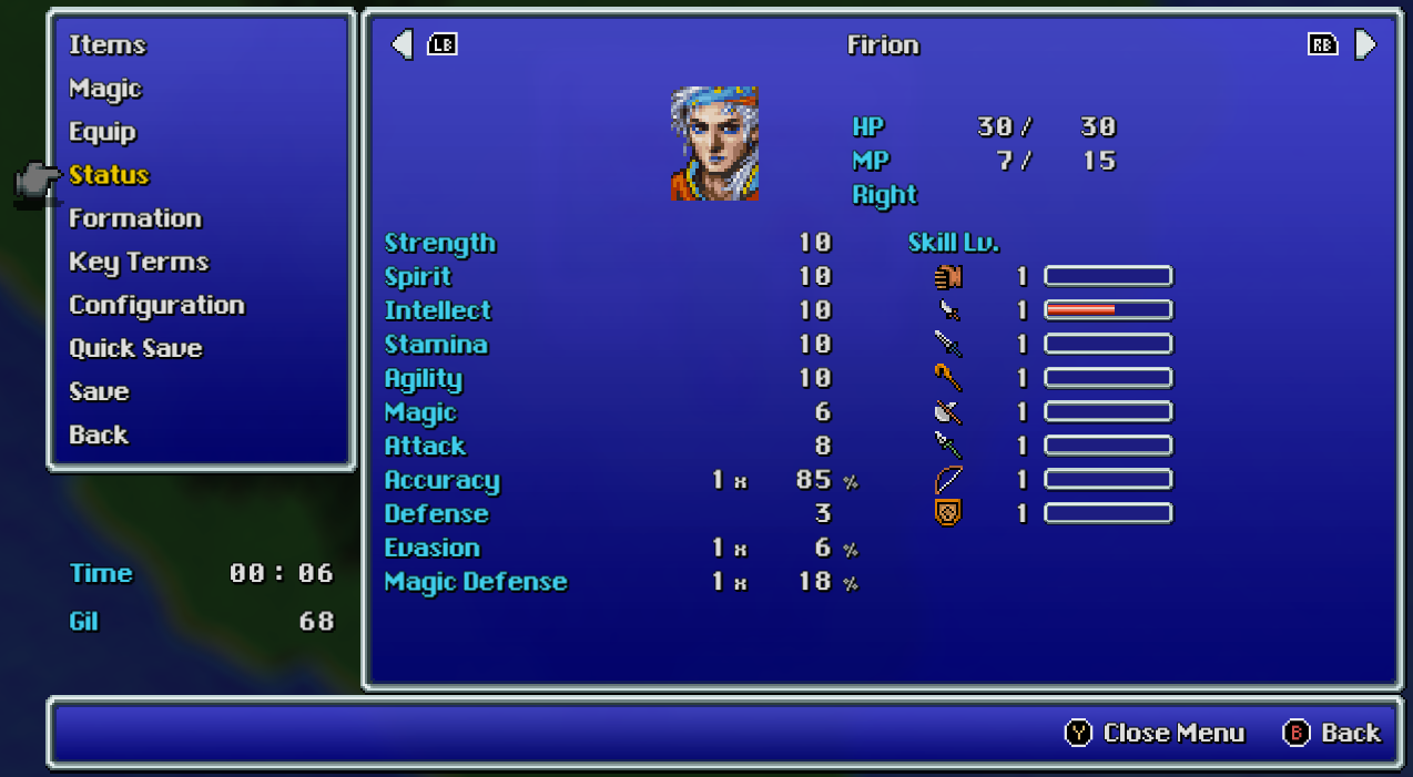 FINAL FANTASY II - Complete Modding Guide and Index - UI Mods: Window Frames - 4A07F08