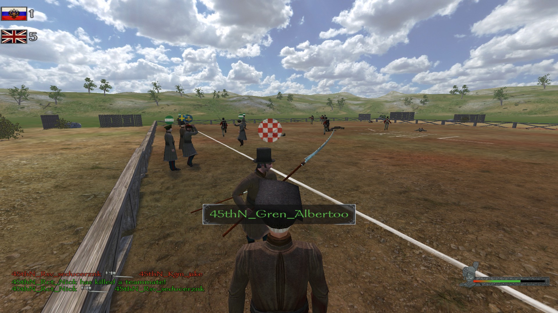 Mount & Blade: Warband - How to Join 45thN regiment - 45thN Nottinghamshire Regiment of Foot - A03C3FA