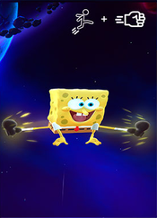 Nickelodeon All-Star Brawl - SpongeBob Basic Gameplay Guide - Air Attacks - 8F98C2B