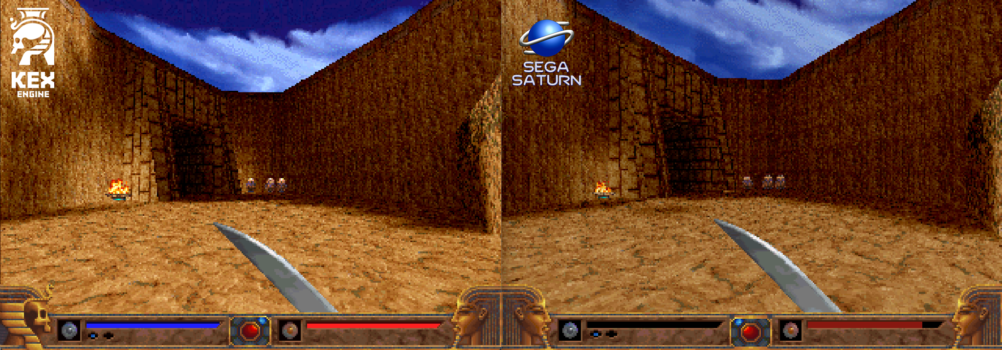 PowerSlave Exhumed - Tweak Game Settings to Emulate Saturn Visuals - Comparisons - 736FDC6
