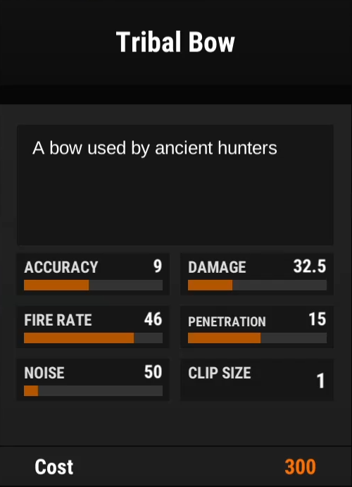 Prehistoric Hunt - All Weapon Stats + Attributes Guide - Attributes - E495ED3