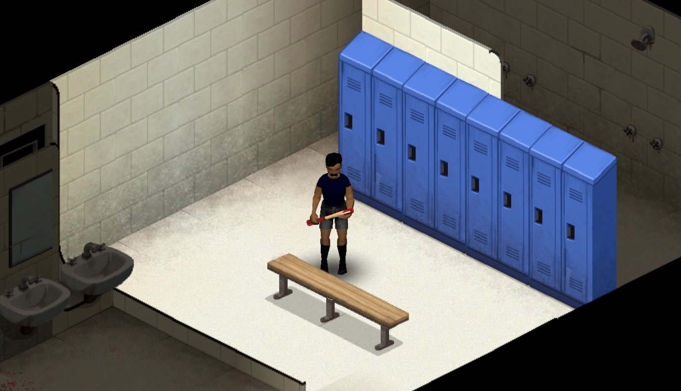 Project Zomboid - Tips How to Get Best Gear in Rosewood Guide - Step 3. Loot the police department - 97B67EC