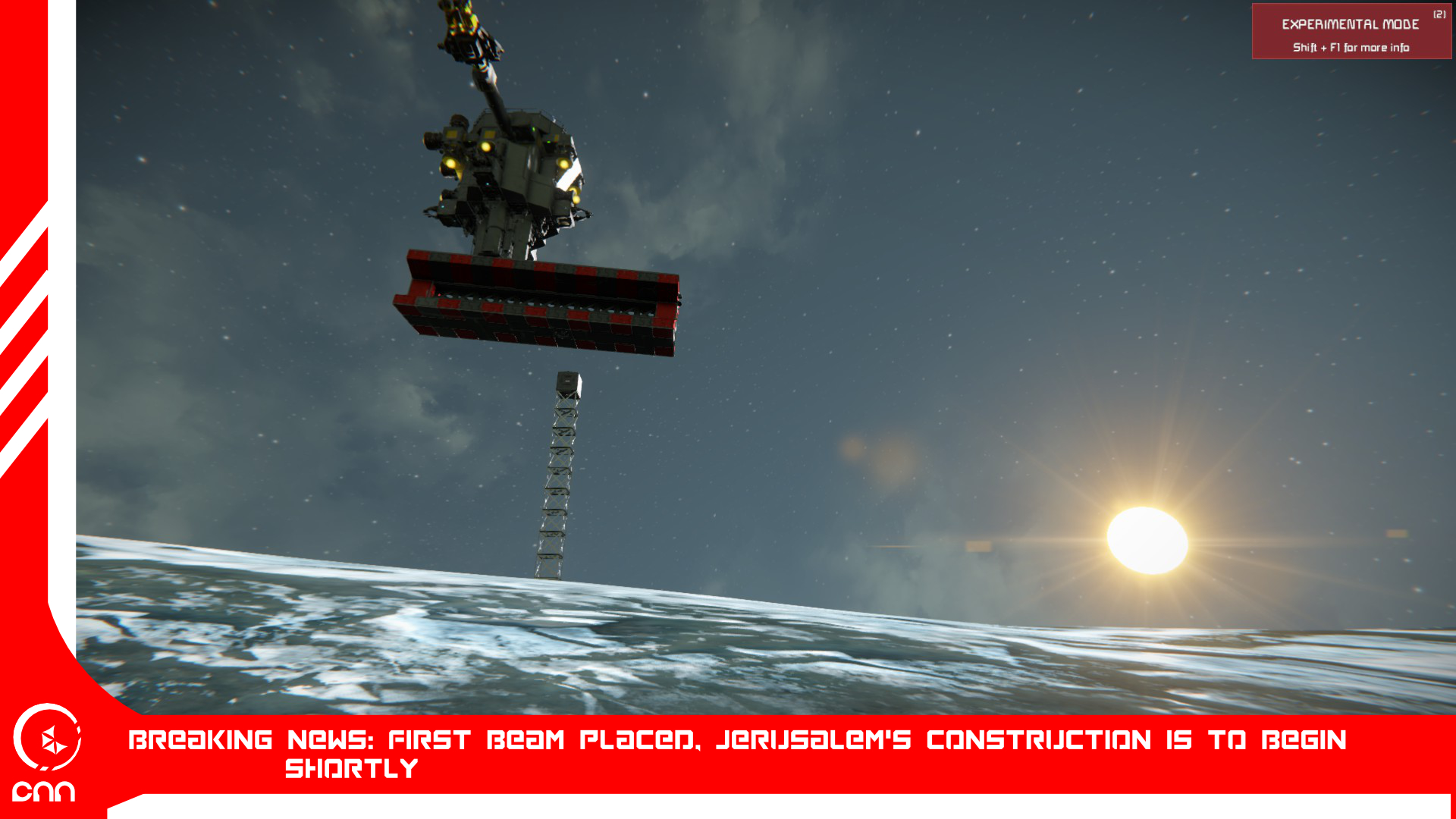 Space Engineers - Space Engineers Basic Power and Profit Info - Log 1: The Setting of the first beam - 8A21341