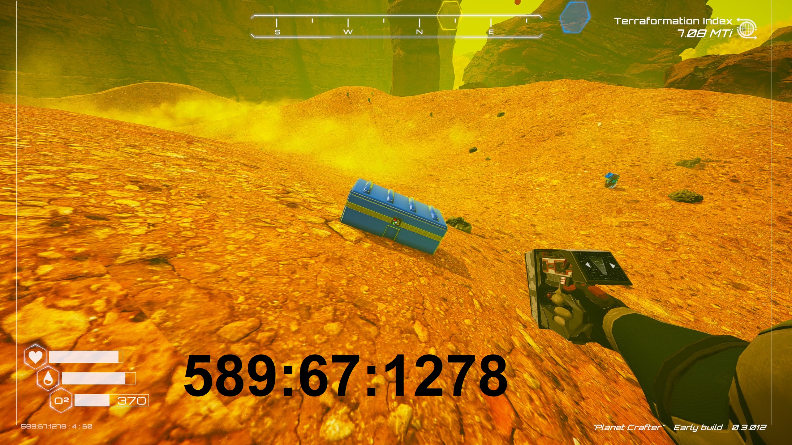 The Planet Crafter: Prologue - All Blue Chest Locations - Sulfur Fields - 33E7556