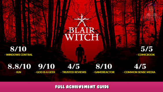 Blair Witch – Full Achievement Guide 1 - steamlists.com