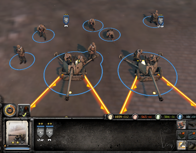 Company of Heroes 2 - Spearhead Waffen SS Faction for Dummies - 7.5 cm Panzerabwehrkanone 40 / PaK 40 AT Gun - 97CF894