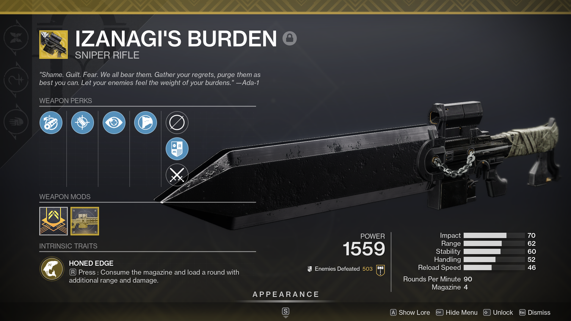 Destiny 2 - Witch Queen : Season of the Risen - Weapons - 150BCC4