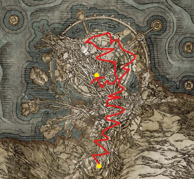 ELDEN RING - Intended Route + TLDR Useful Guide - Choice 2: Miquella's Haligtree - 5595C12