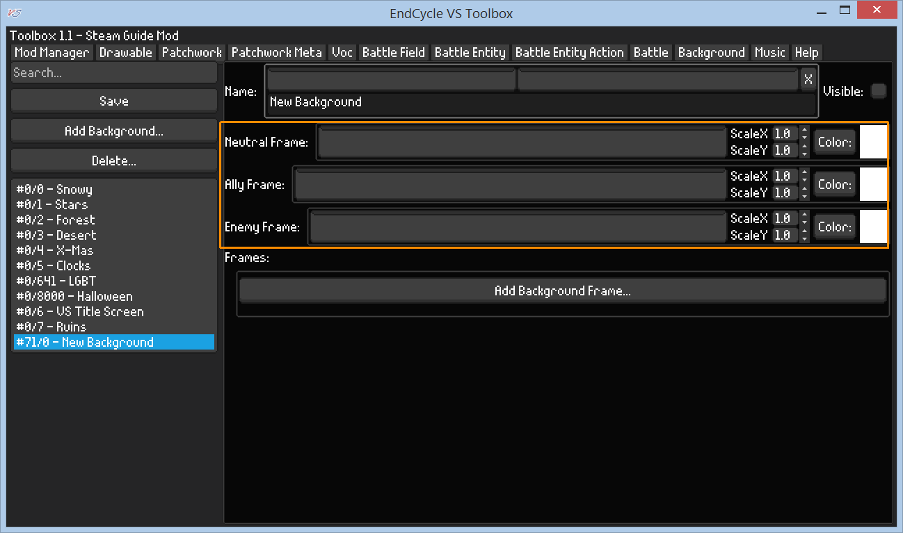 EndCycle VS - Modding Basics Tutorial - Creating A Background - EA0DAB8