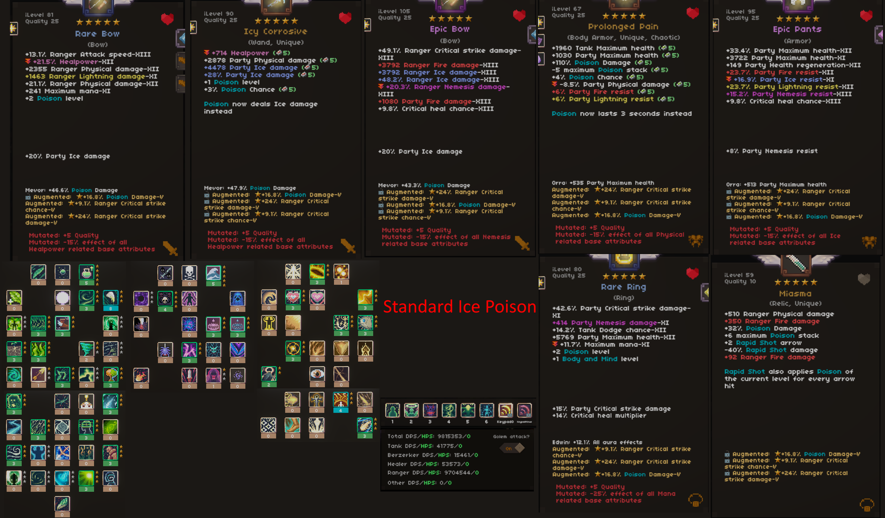 Mini Healer - Poison Guide & Information - Part 4. Example Builds - BAB84A4