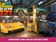 Car Mechanic Simulator 2021 – Workshop Cars Values Detailed Info 1 - steamlists.com