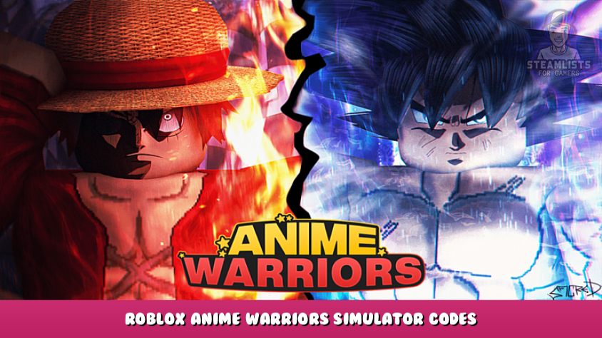 Anime Warriors Codes Roblox July 2023 Free Crystals