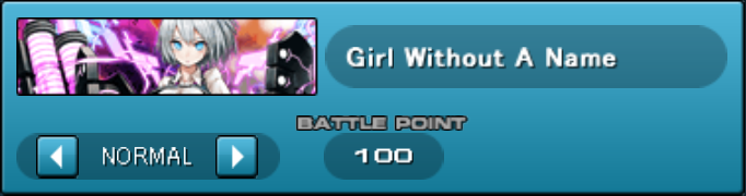CosmicBreak Universal - Mission Rewards - Girl Without A Name - 77157EF