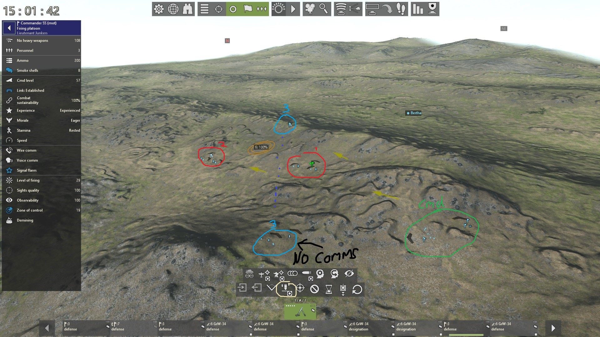 Graviteam Tactics: Mius-Front - On Map Arty Basic Guide - How do you blow up Ivan (manually)? - 5C776BB