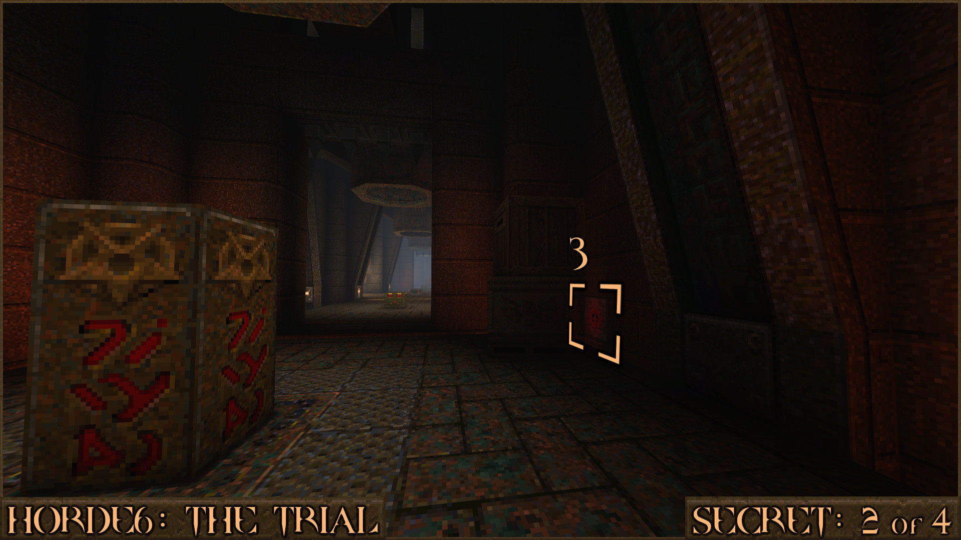 Quake - Finding all the Secrets - HORDE6: The Trial - 134E02B