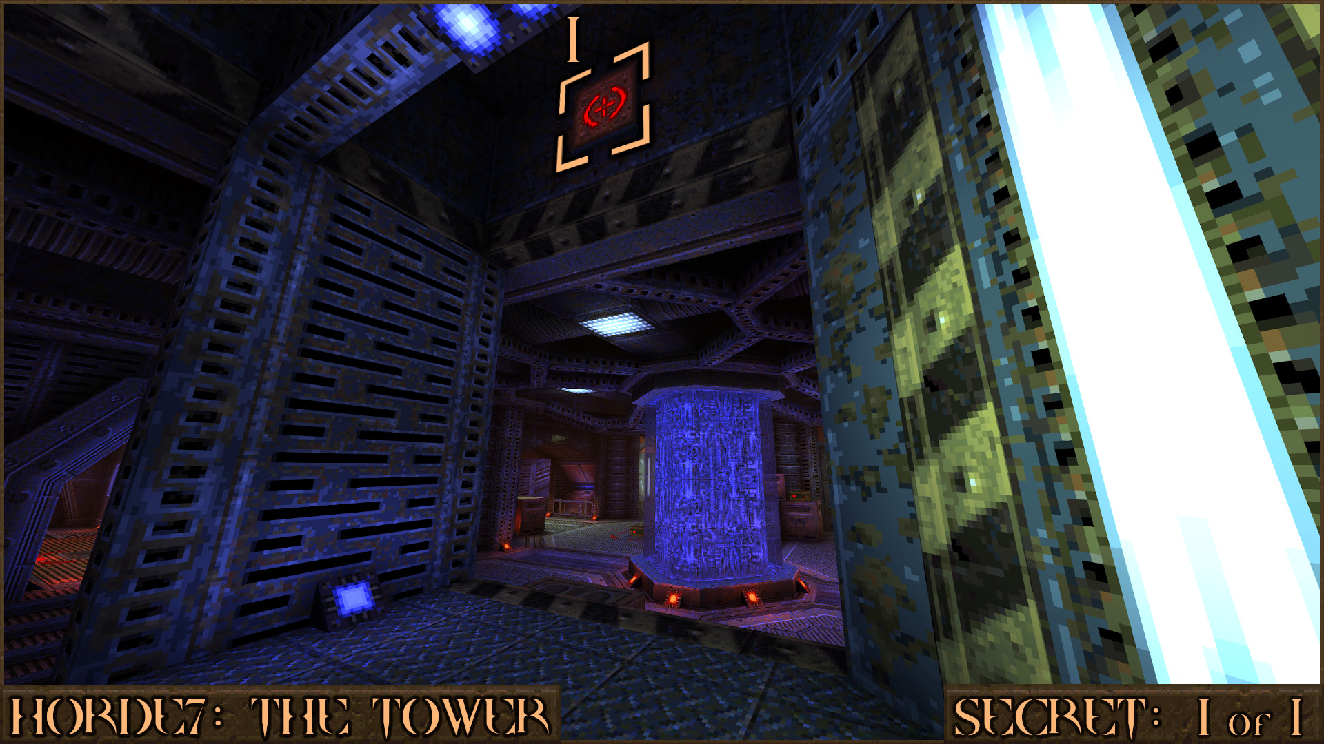 Quake - Finding all the Secrets - HORDE7: The Tower - 0977FCC