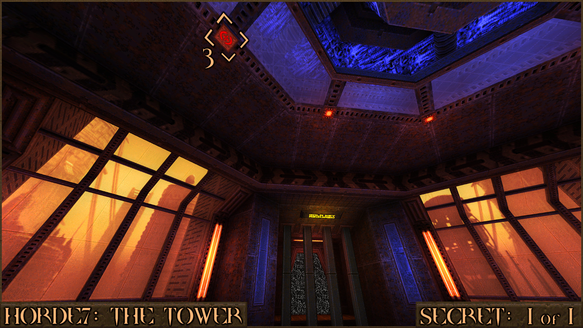 Quake - Finding all the Secrets - HORDE7: The Tower - ACA22DE