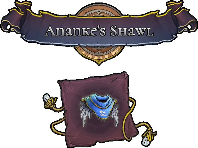 Rogue Legacy 2 - What are Heirlooms Enchiridion Information Guide - Ananke's Shawl - 27BB494