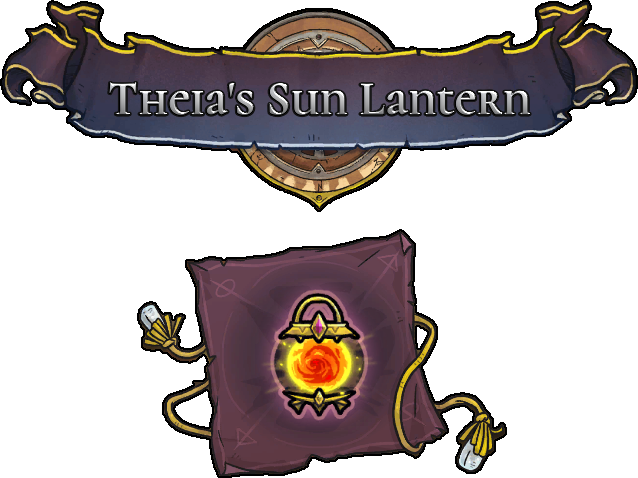 Rogue Legacy 2 - What are Heirlooms Enchiridion Information Guide - Theia's Sun Lantern - 67894AC