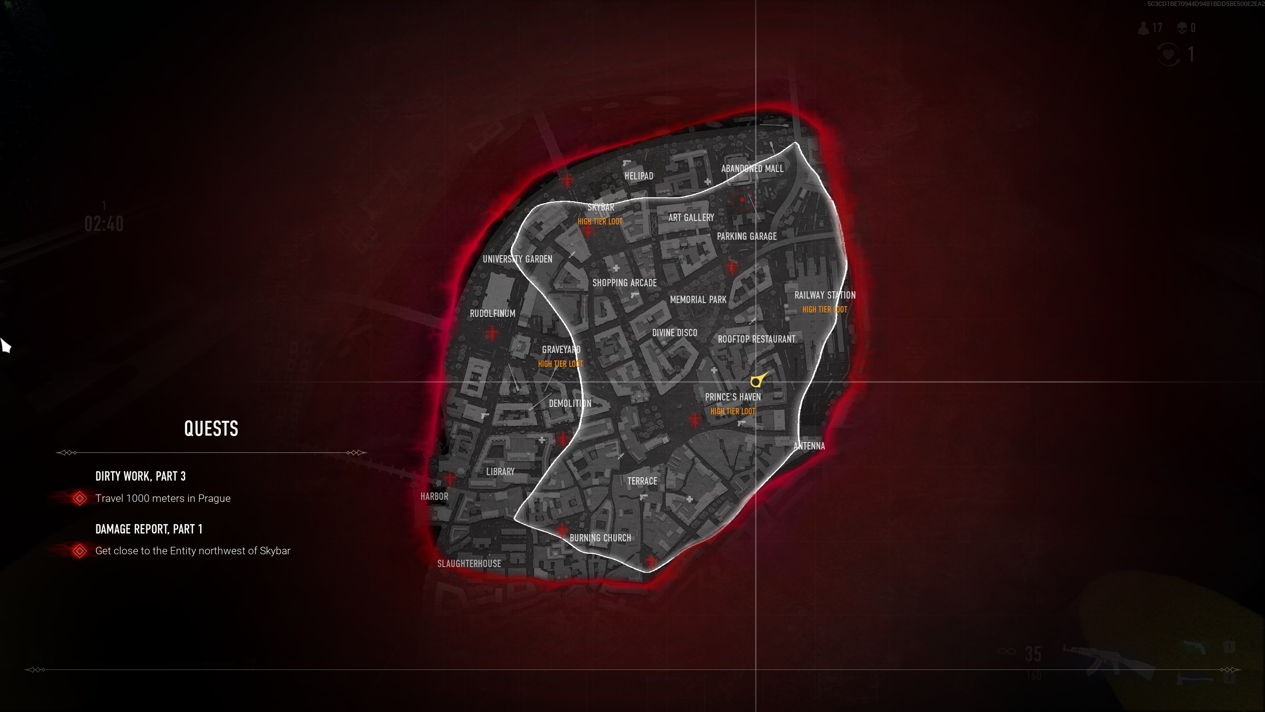 Vampire: The Masquerade - Bloodhunt - Season 1 Octahedron Map + All Collectibles - Rise and Shine - 7E6088E