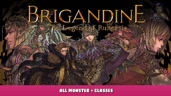 Brigandine The Legend of Runersia – All Monster + Classes 1 - steamlists.com