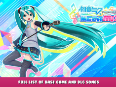 Hatsune Miku: Project DIVA Mega Mix+ – Full list of base game and DLC songs 1 - steamlists.com