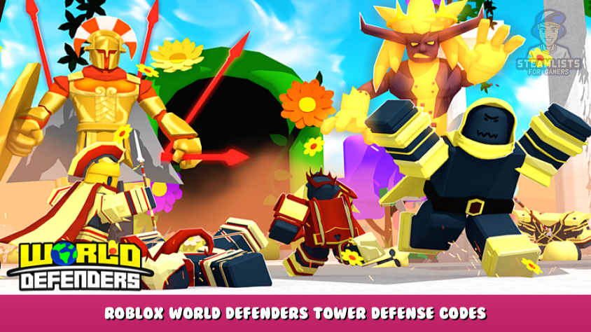 Roblox - Códigos para o World Defenders Tower Defence (julho 2023) -  Critical Hits