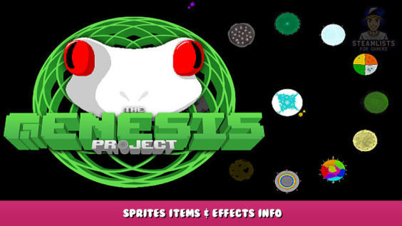 The Genesis Project – Sprites Items & Effects Info 1 - steamlists.com