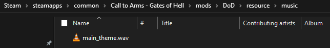 Call to Arms - Gates of Hell: Ostfront - Modding Tutorial Guide - Music editing - BF6753A