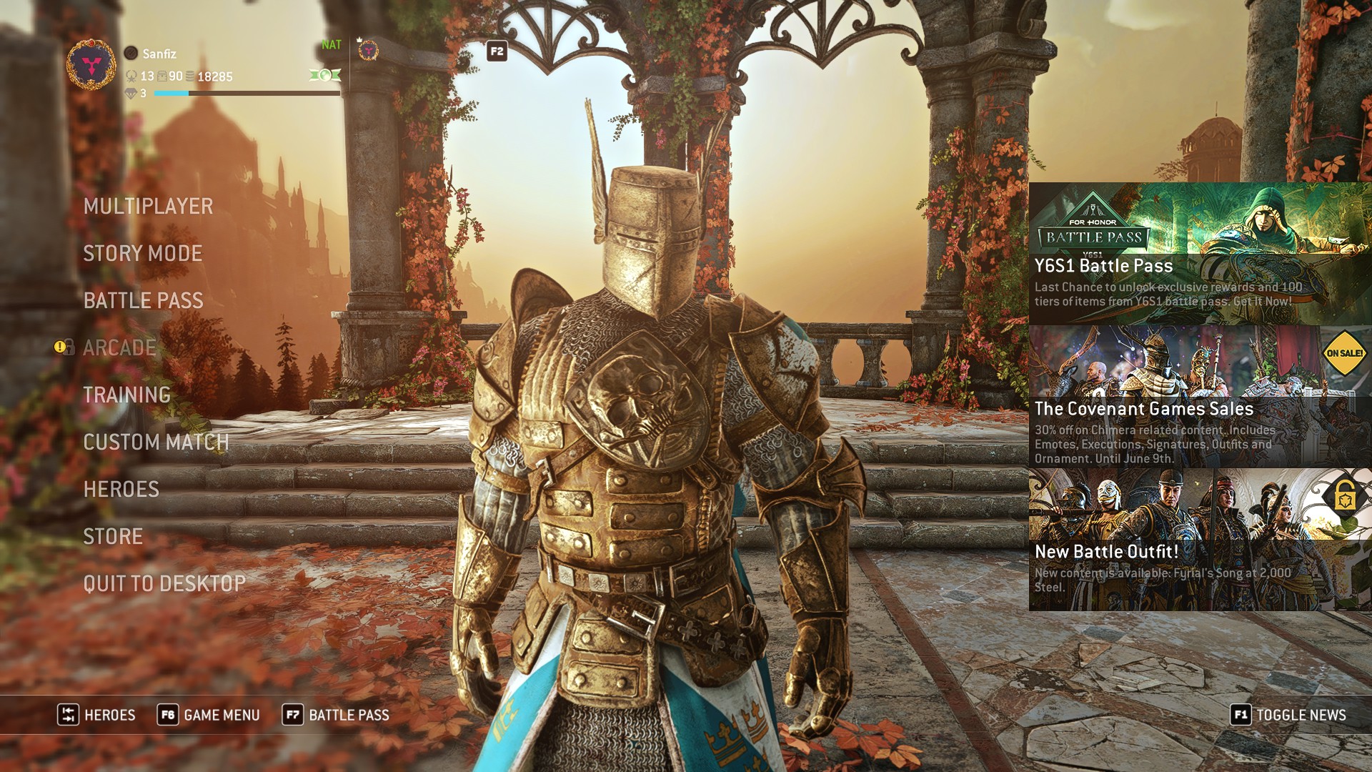 For Honor - How to Use/Install Reshade - Before/After examples - 841D7FF
