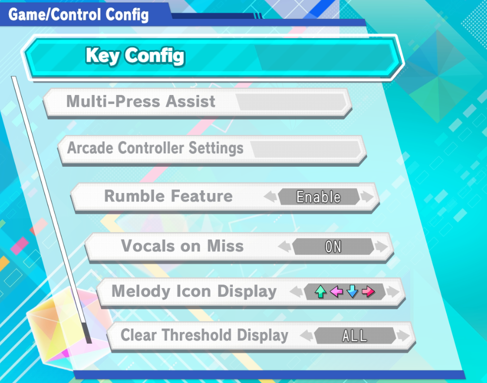 Hatsune Miku: Project DIVA Mega Mix+ - How to Cheat Hold System Console Users - Key Config/macros - 09FEA90