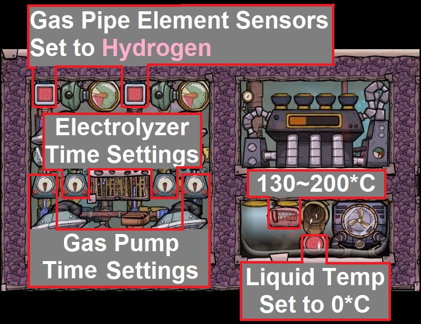 Oxygen Not Included - Air Conditioning Plant Basic Layout - Configurations - 10969A8