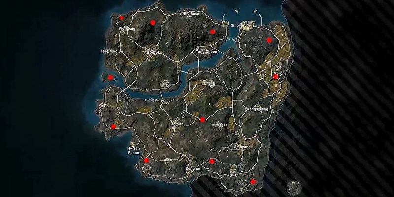 PUBG: BATTLEGROUNDS - How to Access All Secret Rooms and Location Guide - Taego Secret Key - 88D6C91