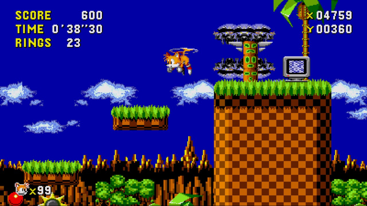 Sonic CD - Best top 3 mods in game - Dessert Dazzle and Green Hill zone in Sonic CD - B9D580E