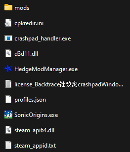 Sonic Origins - Installing Mods Tutorial Guide - Getting Started with HedgeModManager - 3DB0DC3
