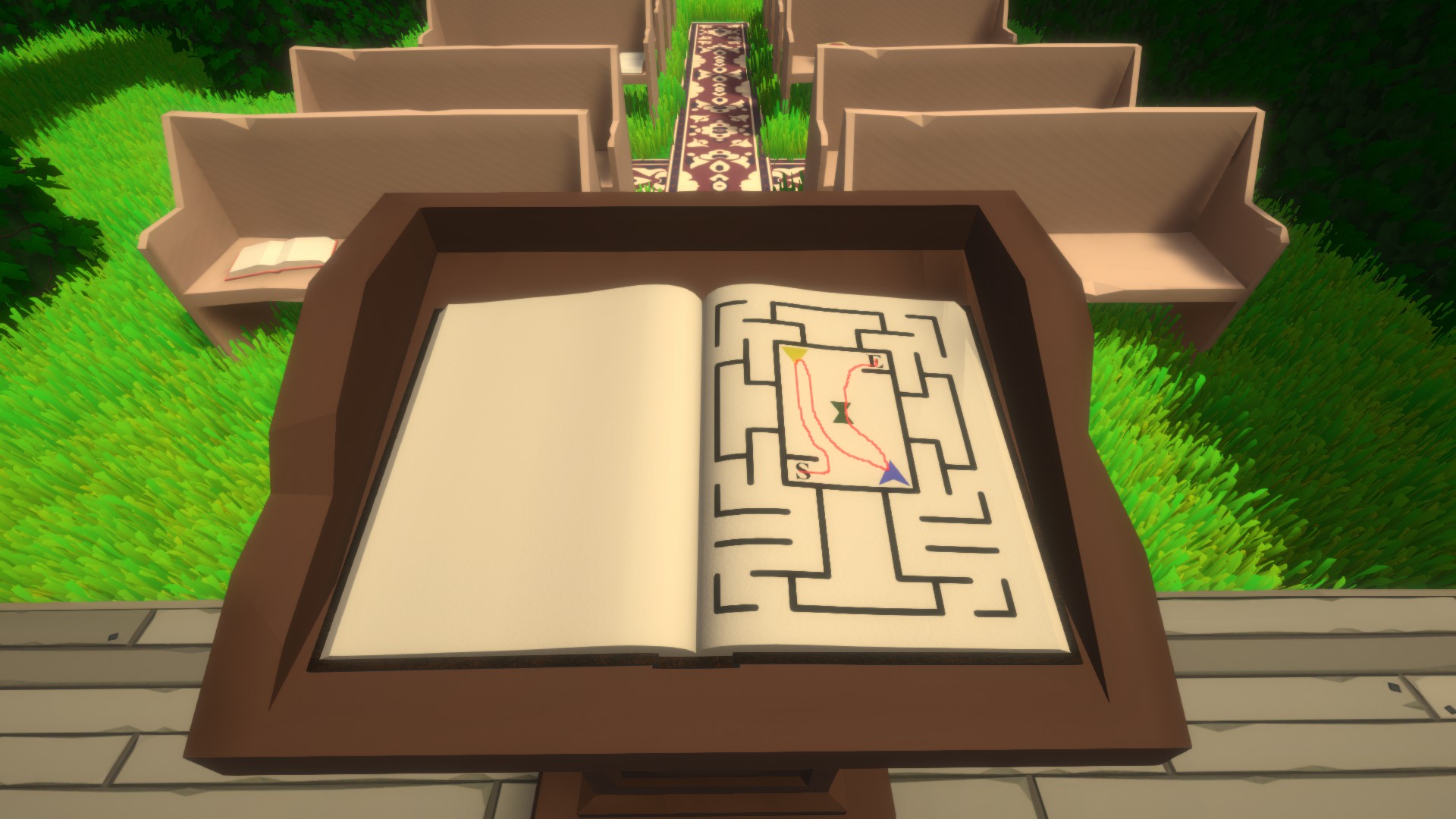 The Looker - Achievement Guide - Maze section - F277C5F