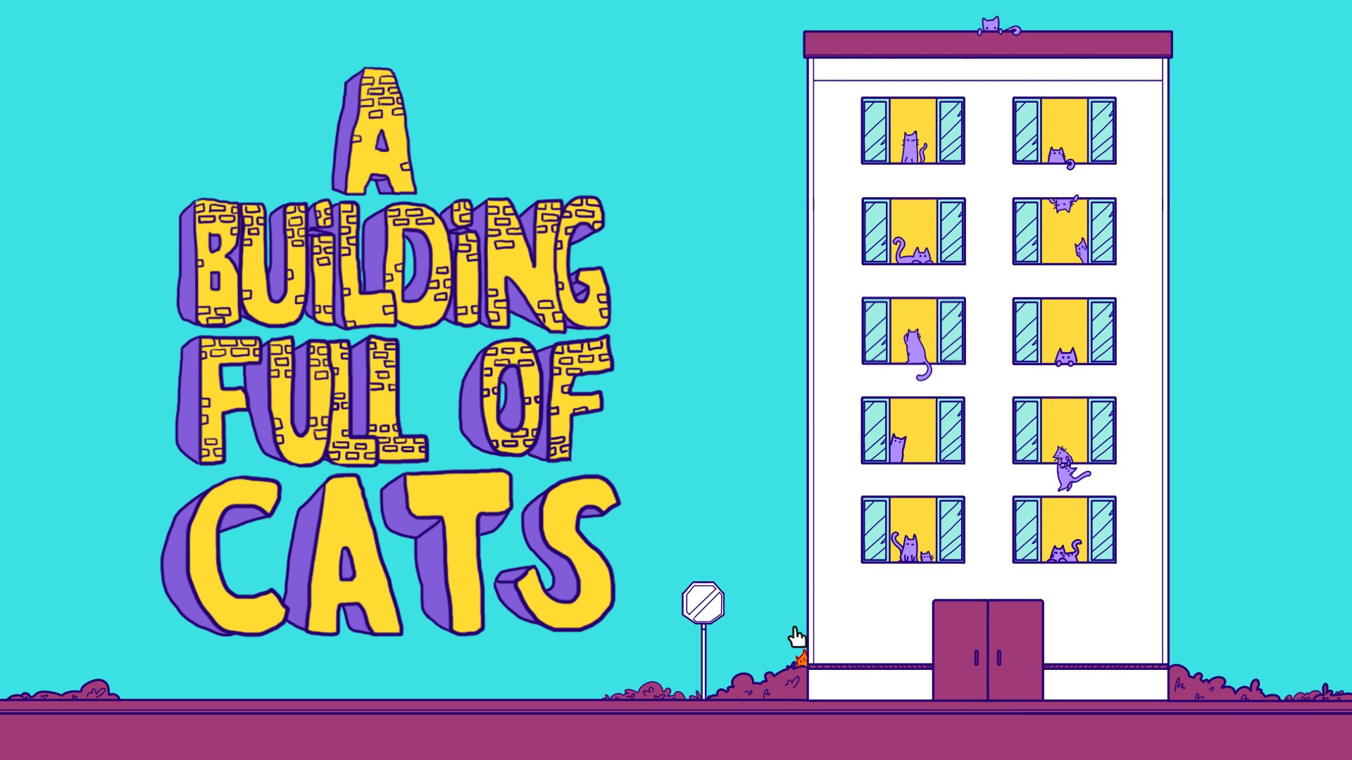 A Building Full of Cats - All Cats Location Map Guide - Part 0: Menu Cats - 00EC694