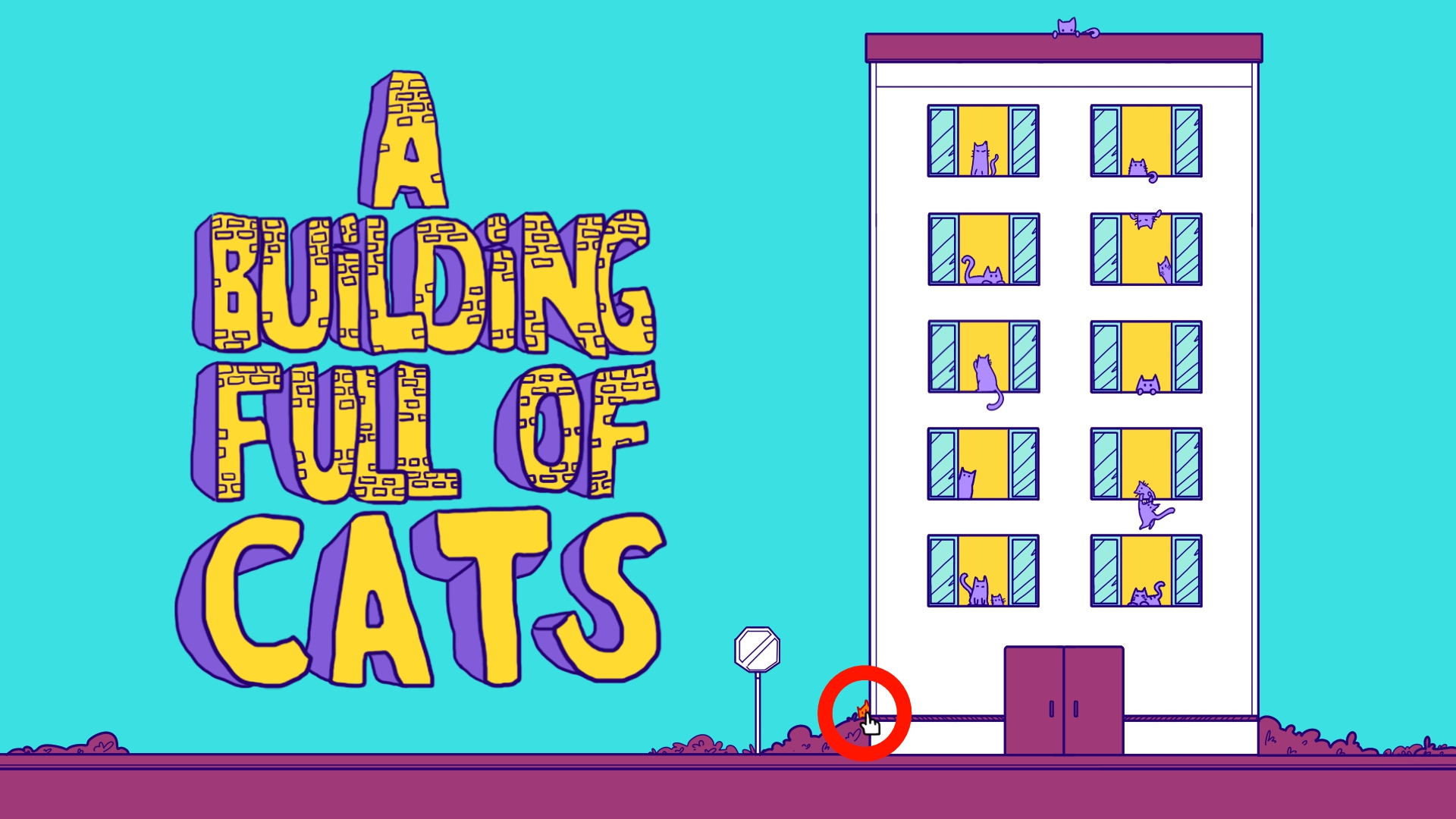 A Building Full of Cats - Gameplay Tips and Full Walkthrough - Warm-up Achievement - 723C5BB