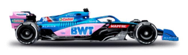 F1® 22 - Teams and Cars Overview Guide - Alpine - 2B877EF
