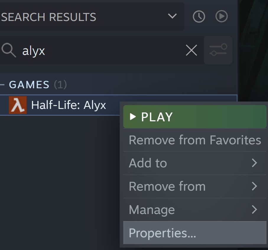 Half-Life: Alyx - Bug Fixes in Console Commands - Enabling the Console - 468B8DC