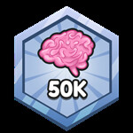 Roblox Zombie Army Simulator - Badge 50K Brains!