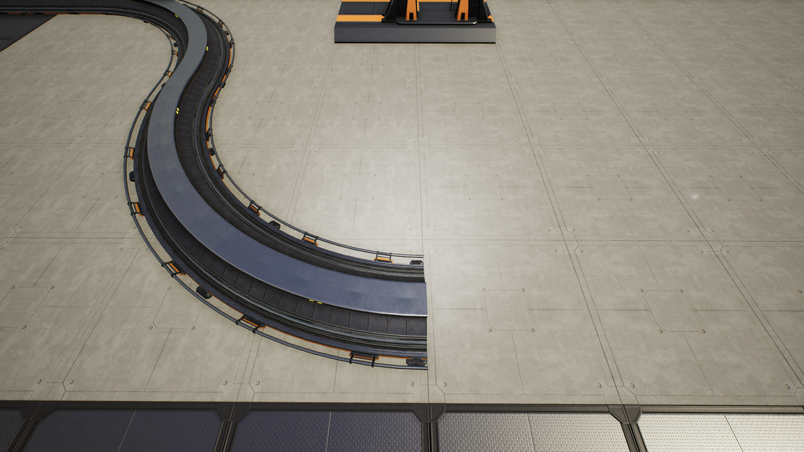 Satisfactory - How to Build Train Station Outpost - III. Add the Curve for the Entrance - 08AAF75