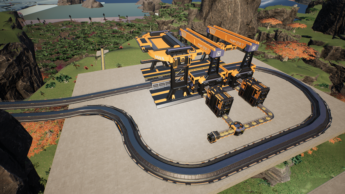 Satisfactory - How to Build Train Station Outpost - Introduction - 9C60F03