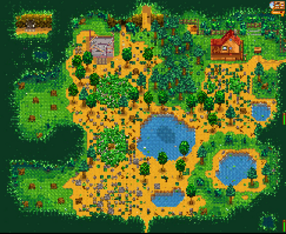 Stardew Valley - All Farm Types Map Guide - CAB1528
