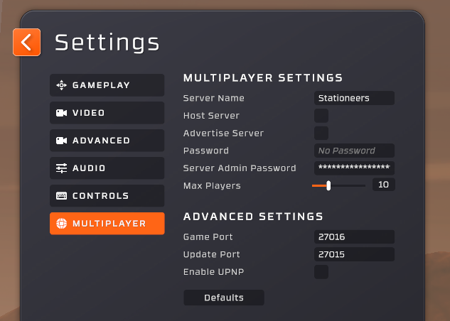 Stationeers - How to set up a game to play with friends guide - Port Forwarding - 37194EF