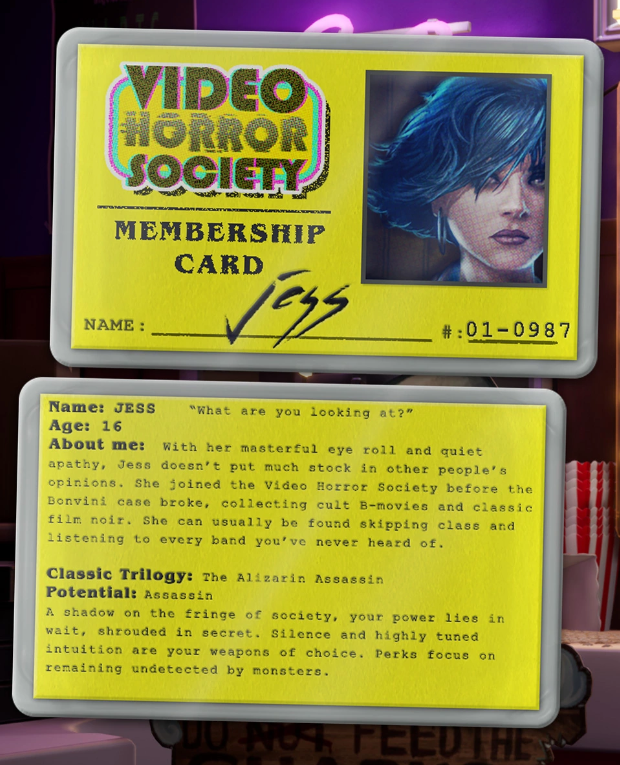 Video Horror Society - All teens biography information - Official teens cards - 9F5B981