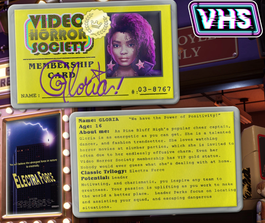 Video Horror Society - All teens biography information - Official teens cards - DAFAD89