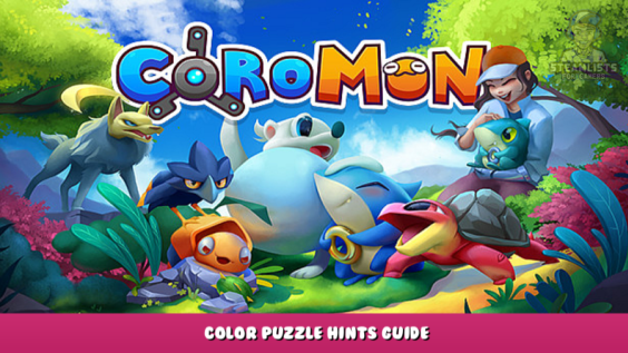 Coromon – Color Puzzle Hints Guide 1 - steamlists.com