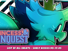 Princess & Conquest – List of All Cheats – Early Access v0.19.05 1 - steamlists.com