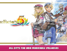 Rune Factory 5 – All Gifts for Non-marriable villagers 1 - steamlists.com